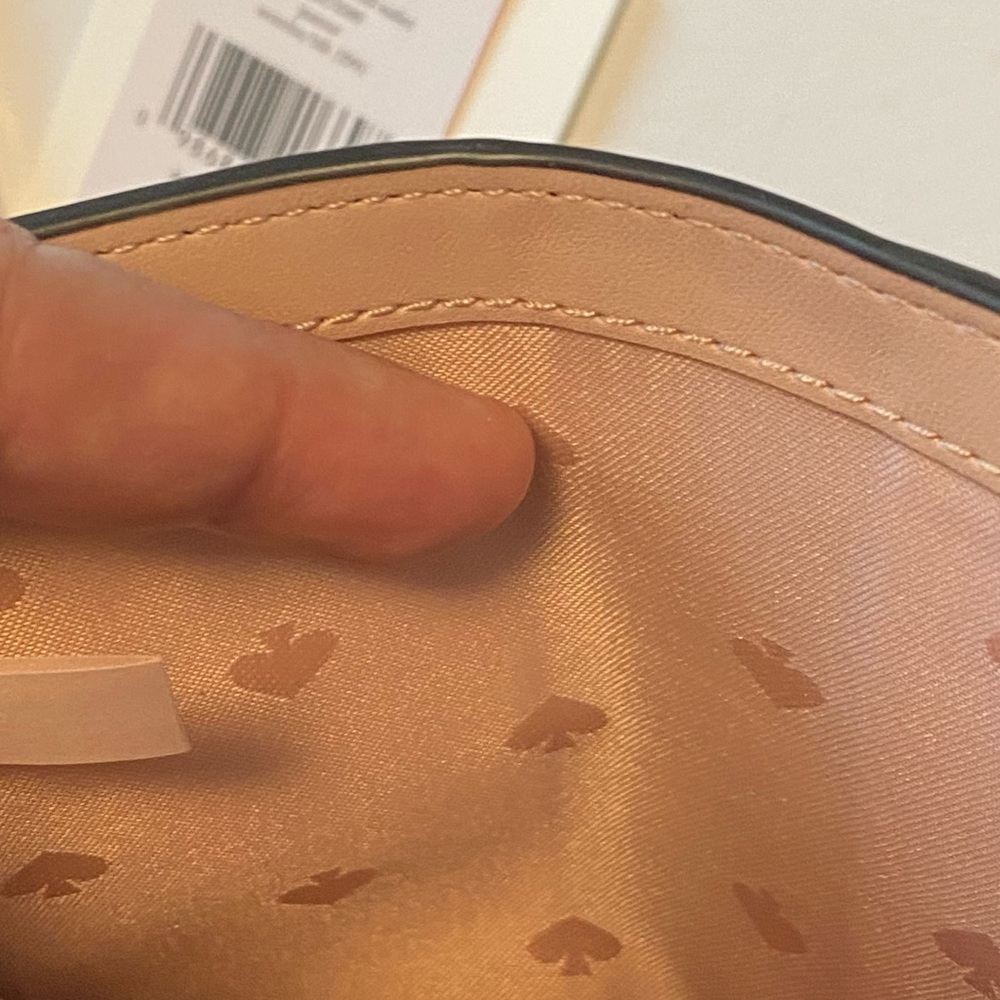 Kate Spade New Med Slim Bifold Wallet pink & black - Picture 12 of 13